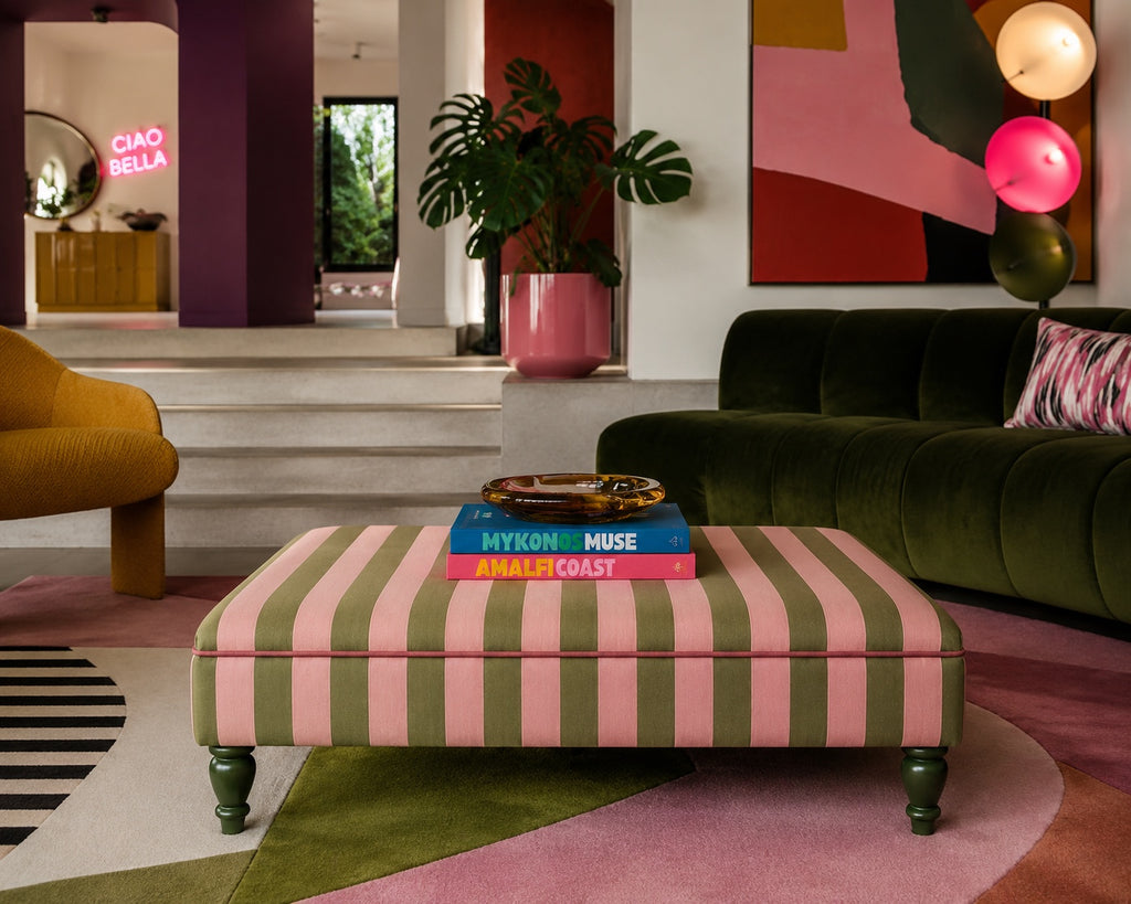 BEATRICE LARGE OTTOMAN FOOTSTOOL