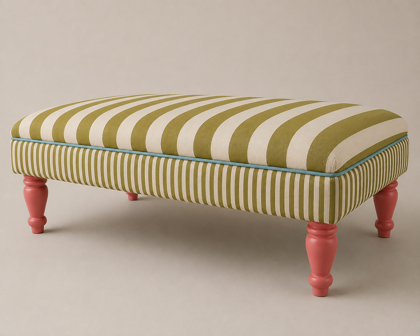 BEATRICE LARGE OTTOMAN FOOTSTOOL